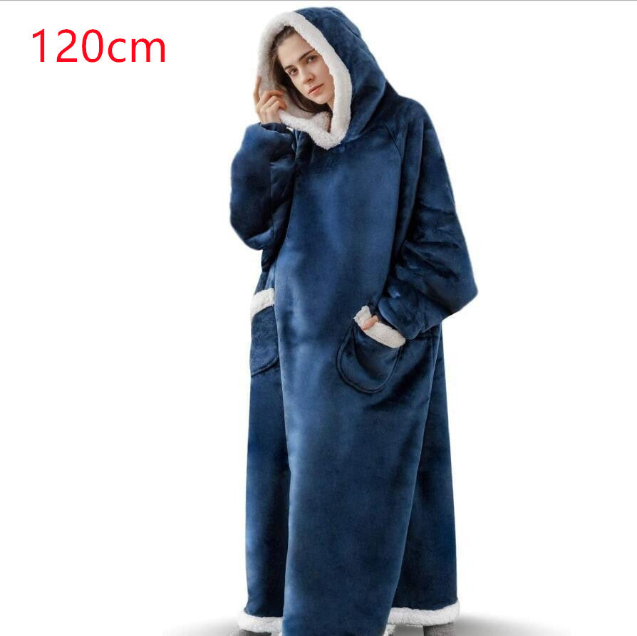 Unisex tv hoodie blanket