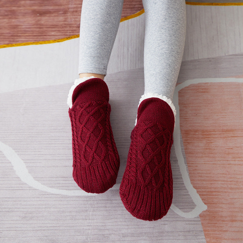 Unisex red socks