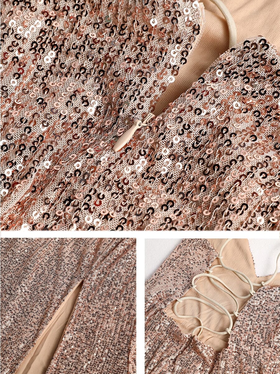 Alternate view: Women's sequined camisole dress