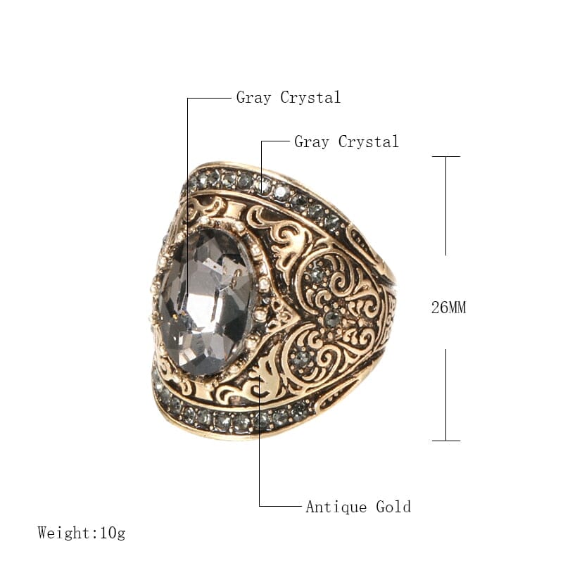 Alternate view: Women's antique gold ring