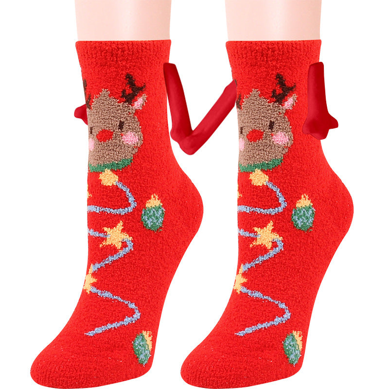 Christmas Magnetic Couple Socks - view 26