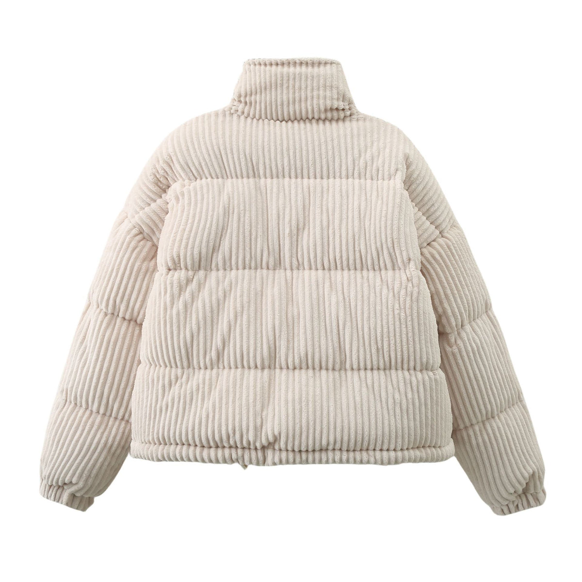 Alternate view: Women's corduroy puffer jacket