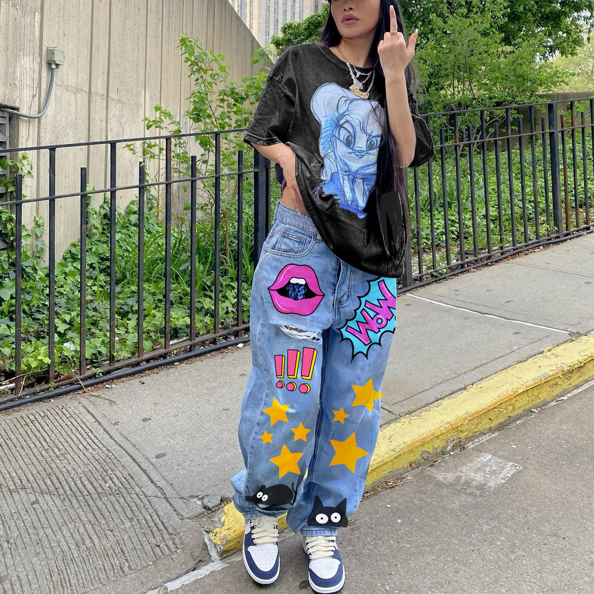 Alternate view: Women's low waist jeans