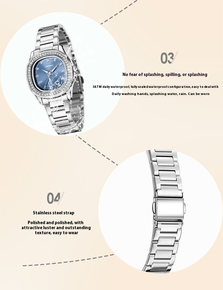 Alternate view: Women's waterproof watch