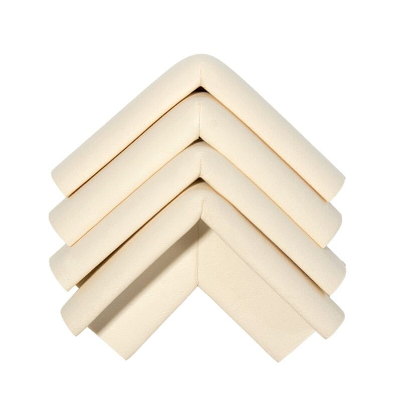 Table creamy-white corner protectors