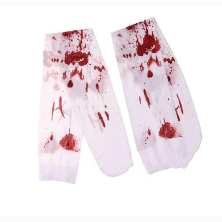 Bloodstain Halloween Socks - view 5