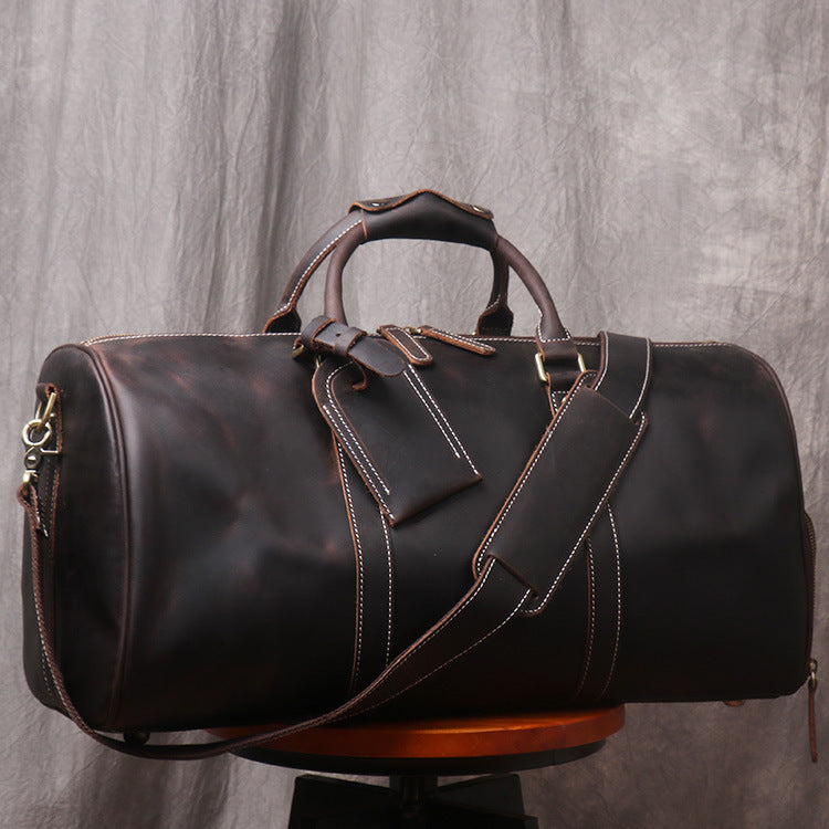 Alternate view: Men's retro travel bag