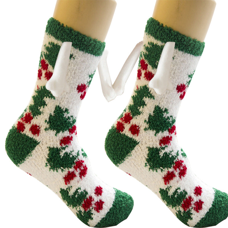Christmas Magnetic Couple Socks - view 4