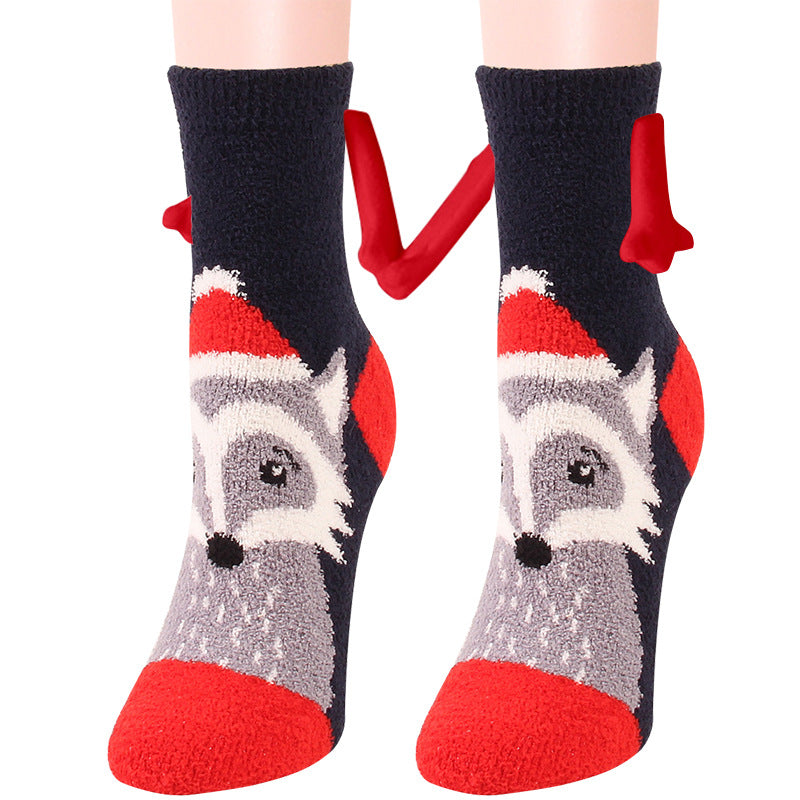 Christmas Magnetic Couple Socks - view 5
