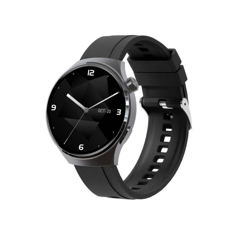 Round smart watch with Bluetooth calls and heart rate - view 1