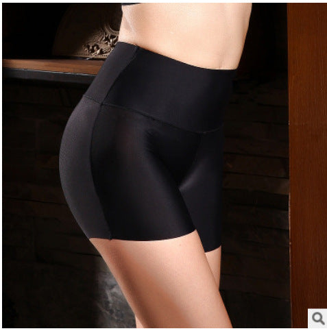 Women's black high waist panties
