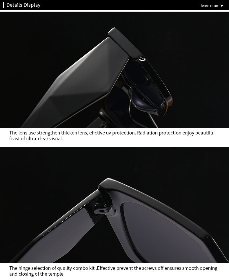 Alternate view: Women's polygon sunglasses