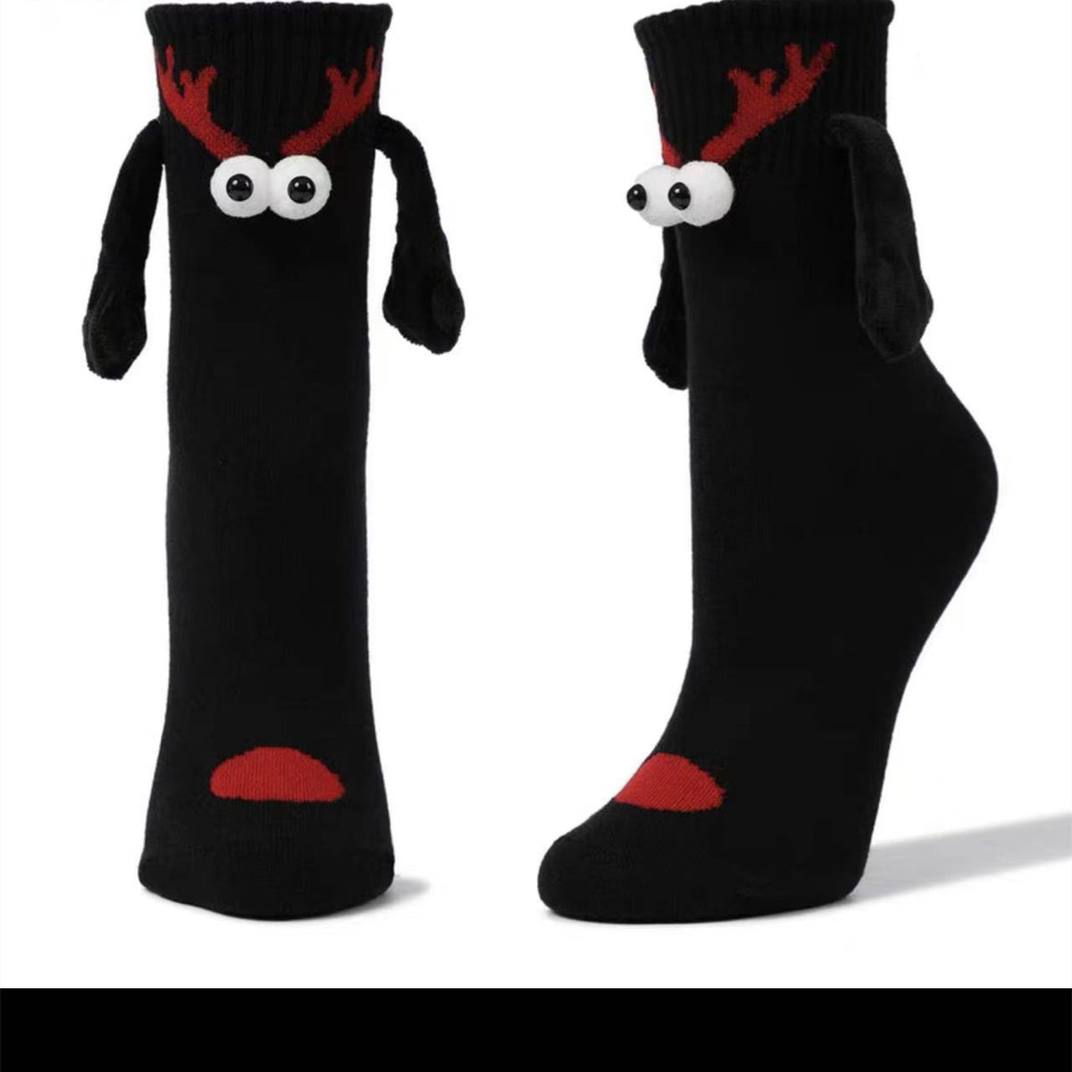 Magnetic Hand-Holding Christmas Socks - view 9