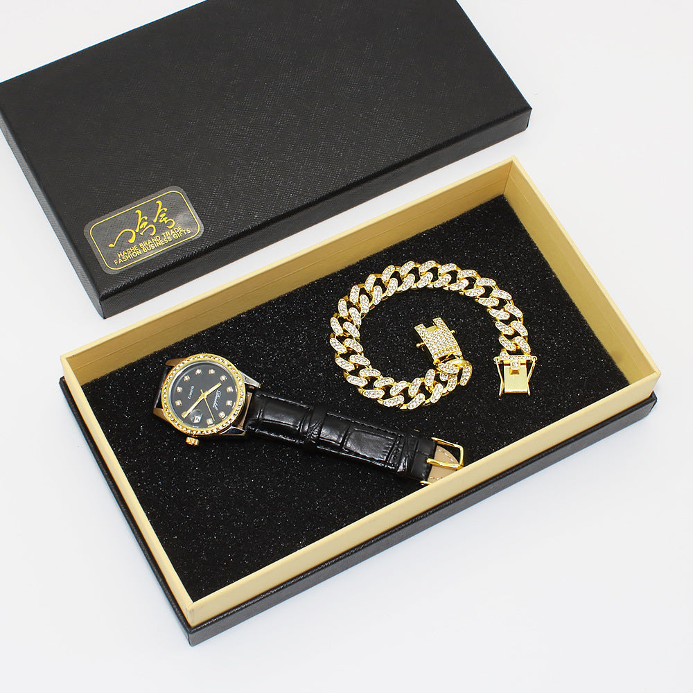 Couple watch set with bracelets - view 3