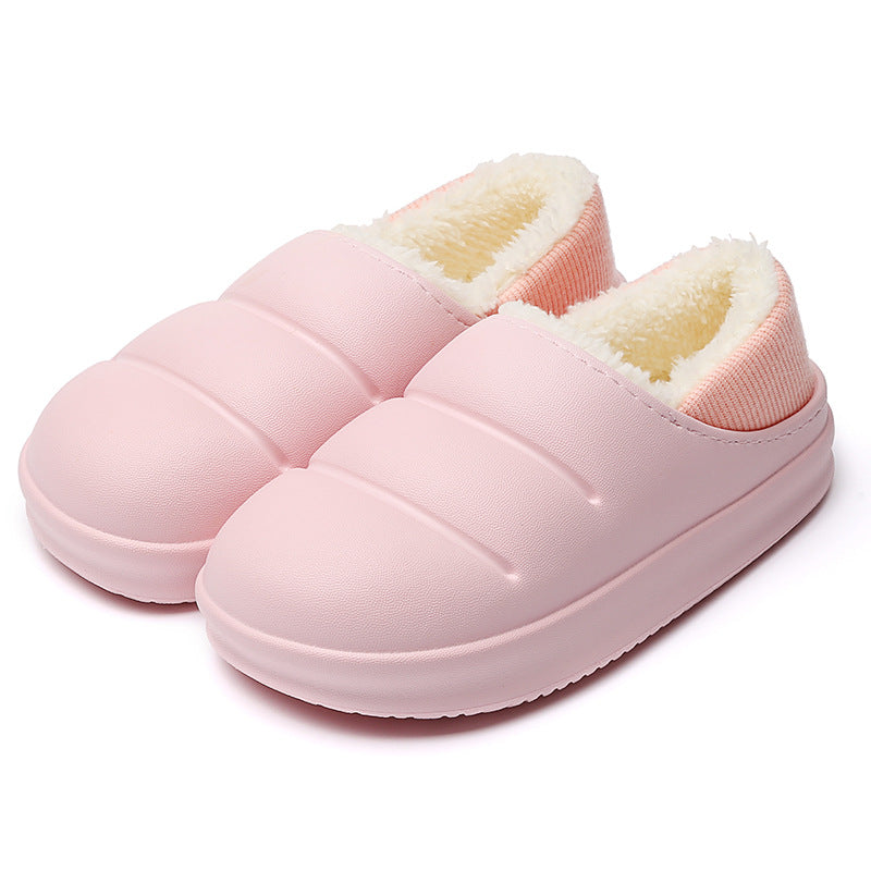 Unisex pink waterproof slippers