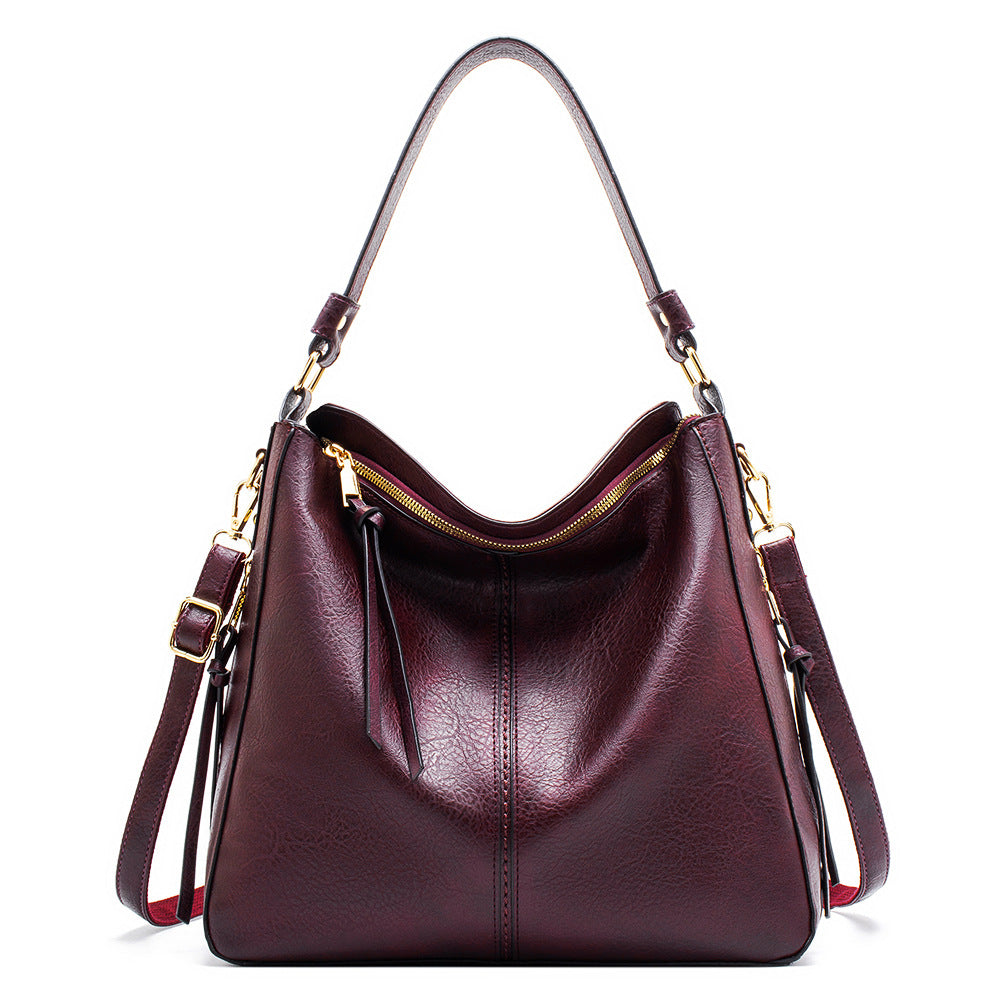 Women's magenta hobo bags
