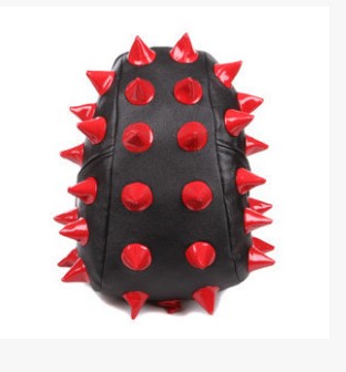 Unisex red school backpacks