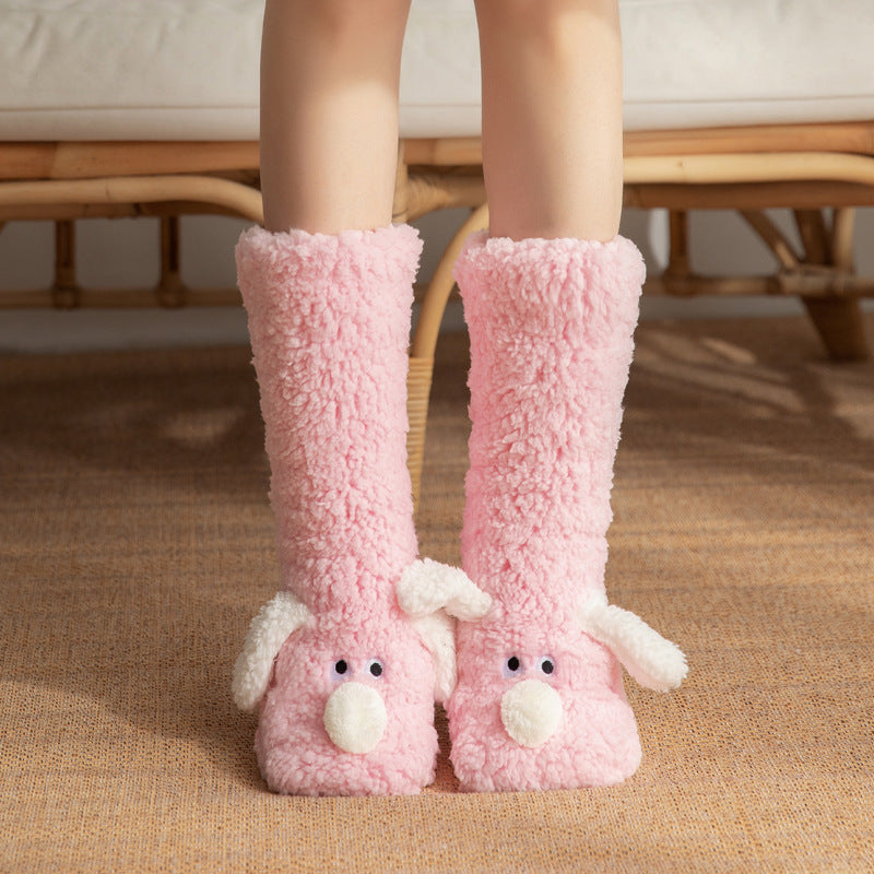 Cute Dog Plush Non-Slip Socks - view 3