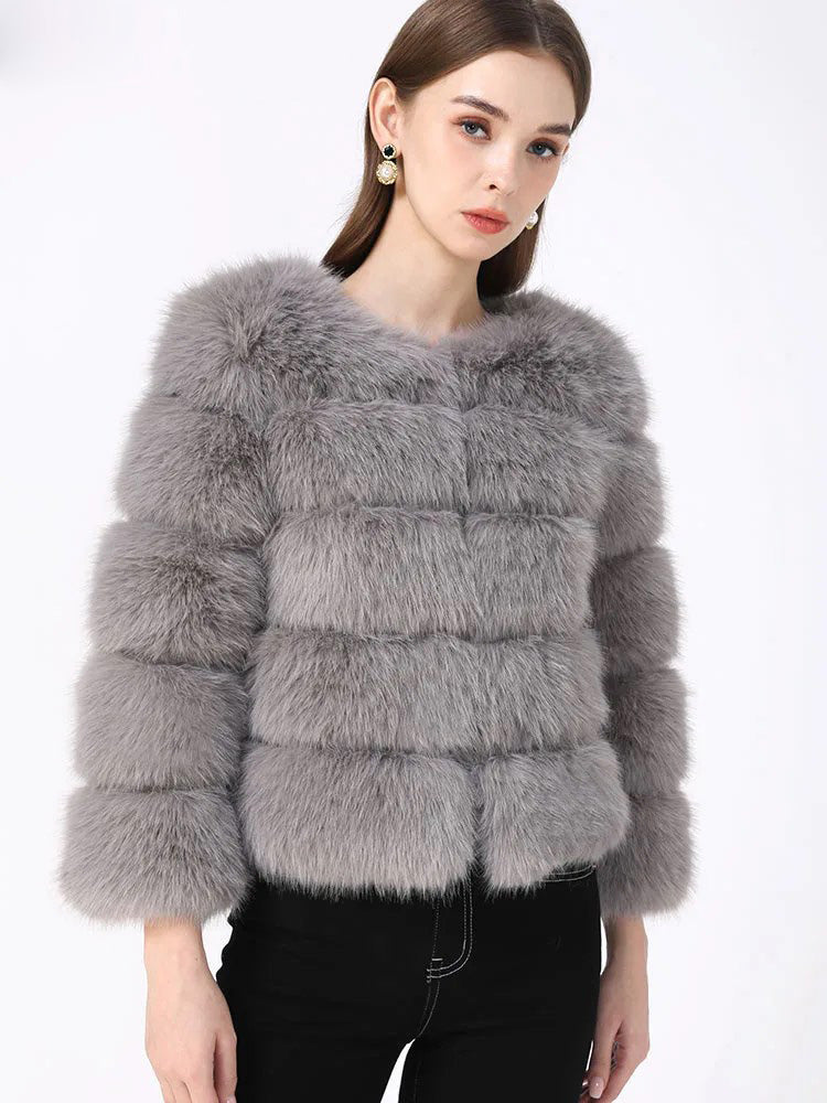 Alternate view: Women's fluffy coat