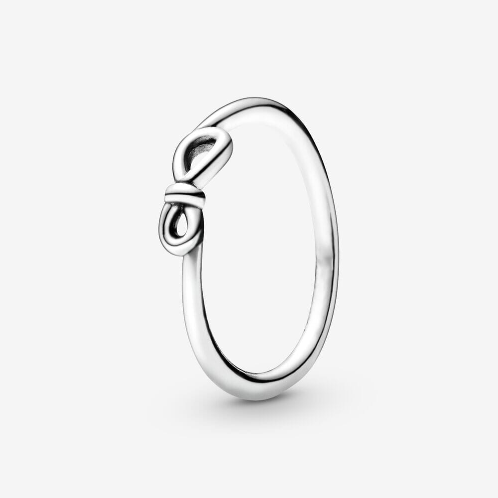 Alternate view: Unisex lock pendant silver ring