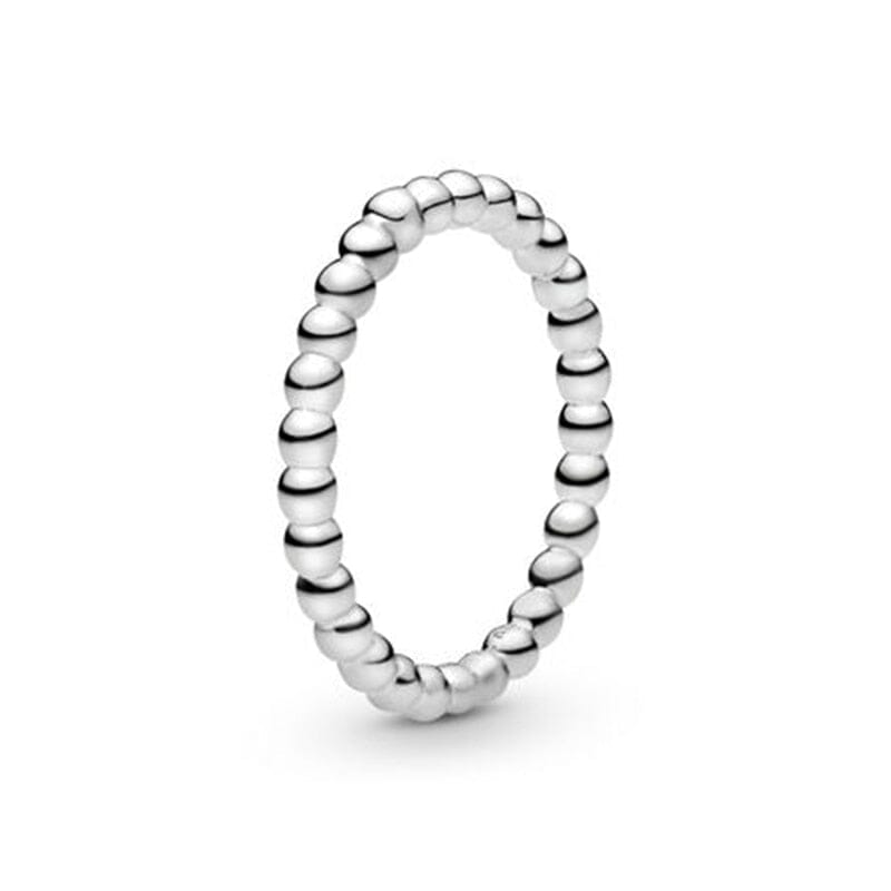 Alternate view: Unisex lock pendant silver ring