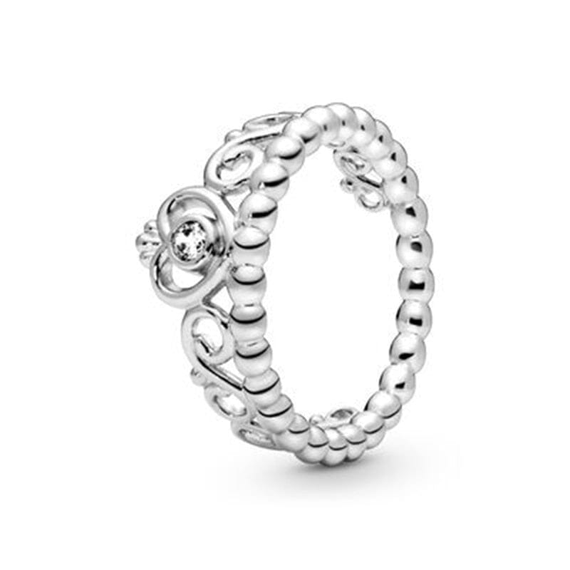 Alternate view: Unisex lock pendant silver ring