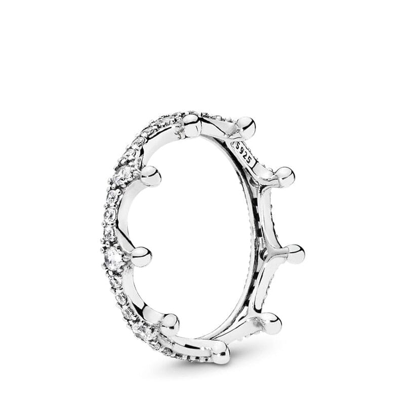 Alternate view: Unisex lock pendant silver ring