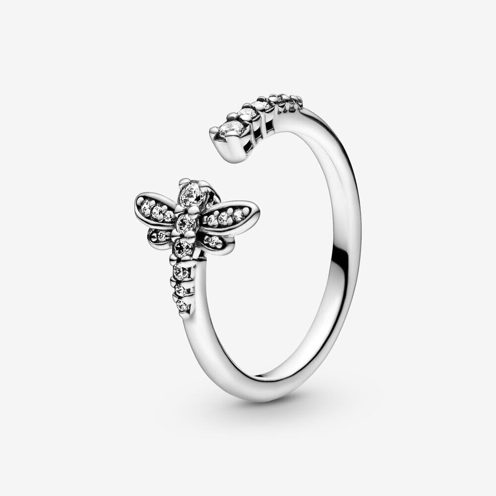Alternate view: Unisex lock pendant silver ring