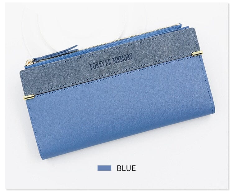 Alternate view: Women's long leather wallet