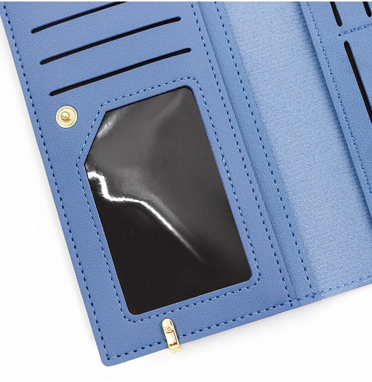 Alternate view: Women's long leather wallet