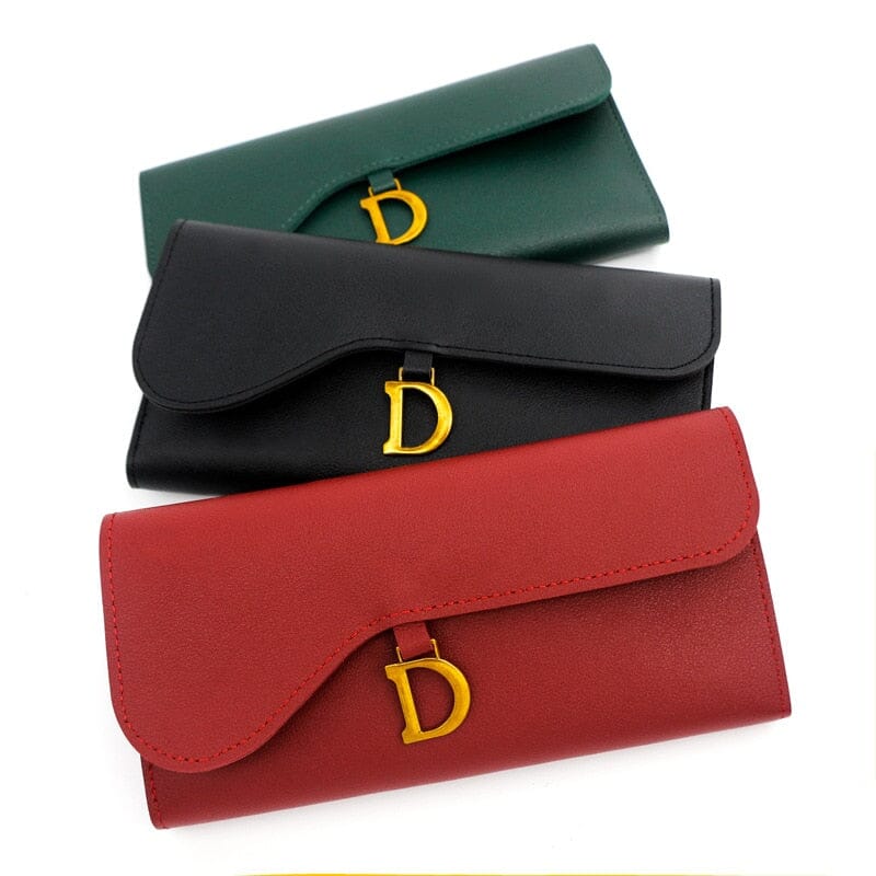 Alternate view: Women's long leather wallet