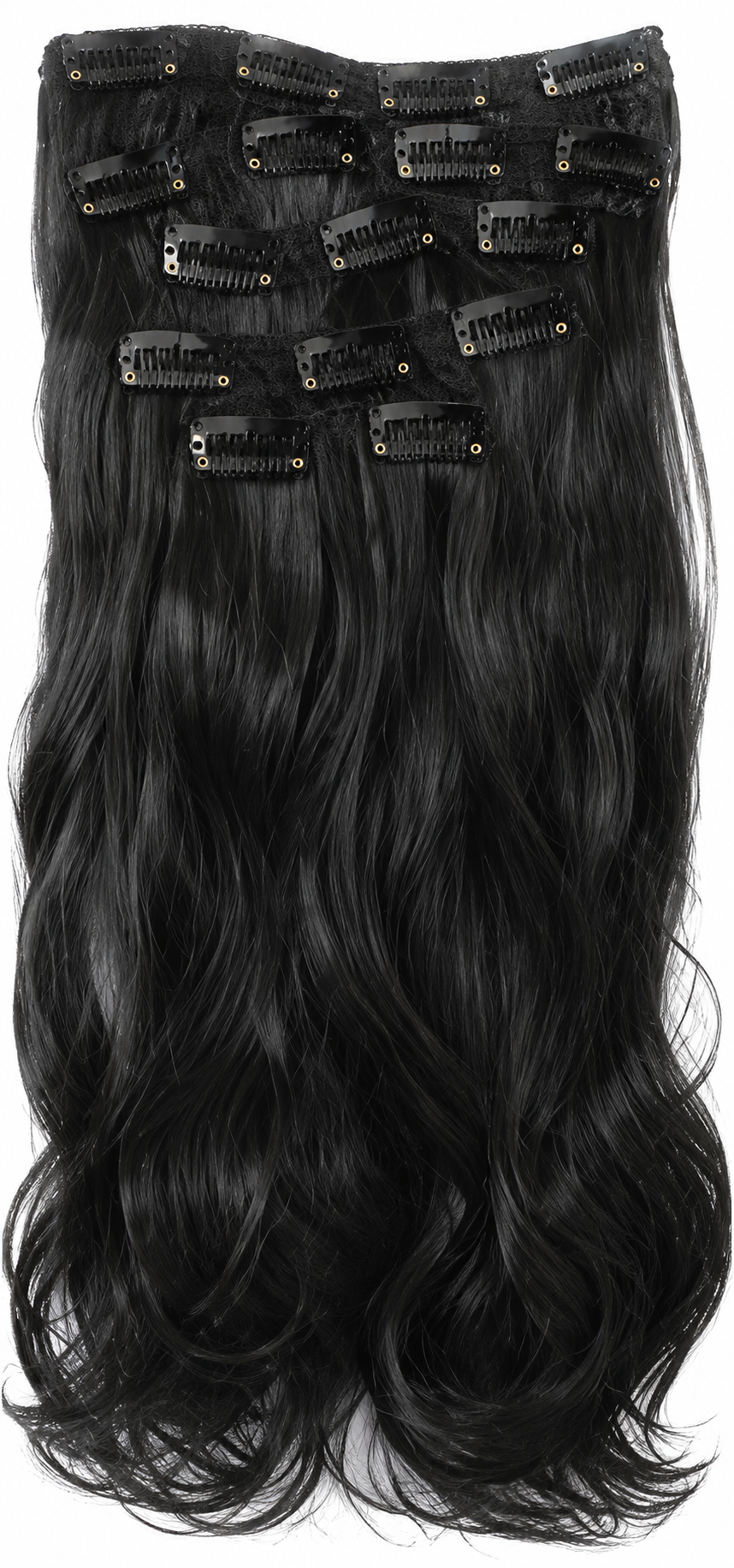 Clip In Synthetic Hair Extensions Set
