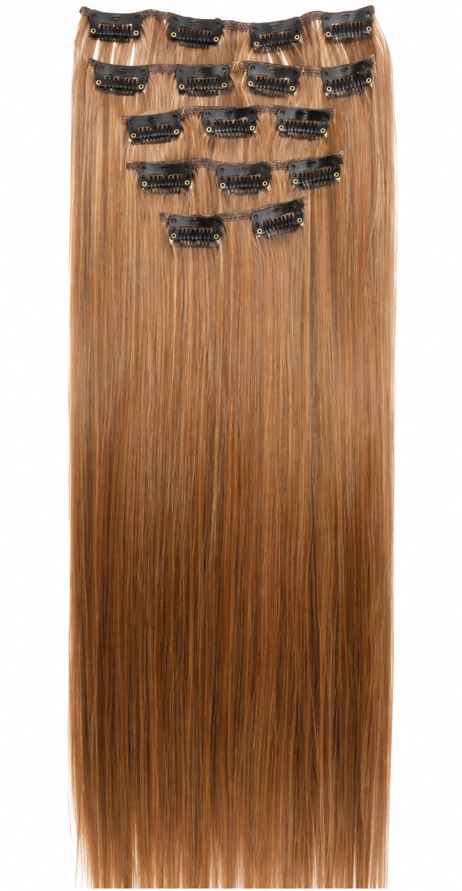 Clip In Synthetic Hair Extensions Set