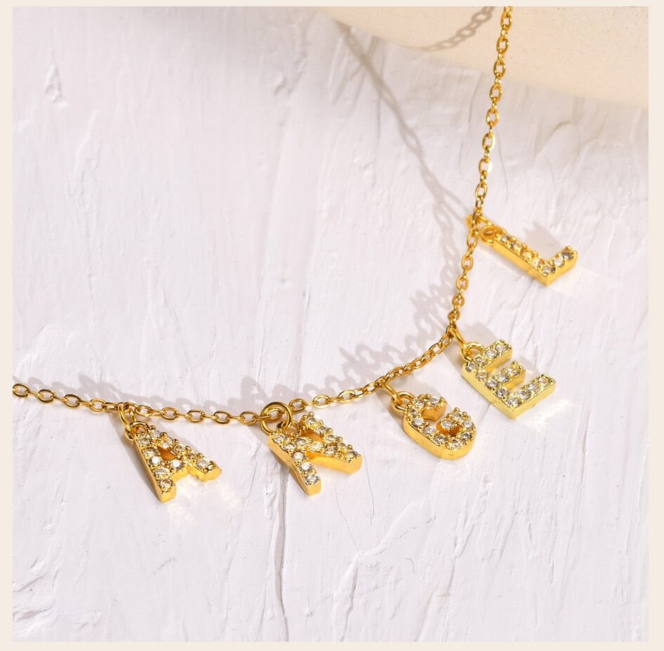 Alternate view: Women's personalized necklace