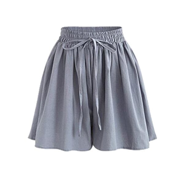 Women's gray high waist shorts