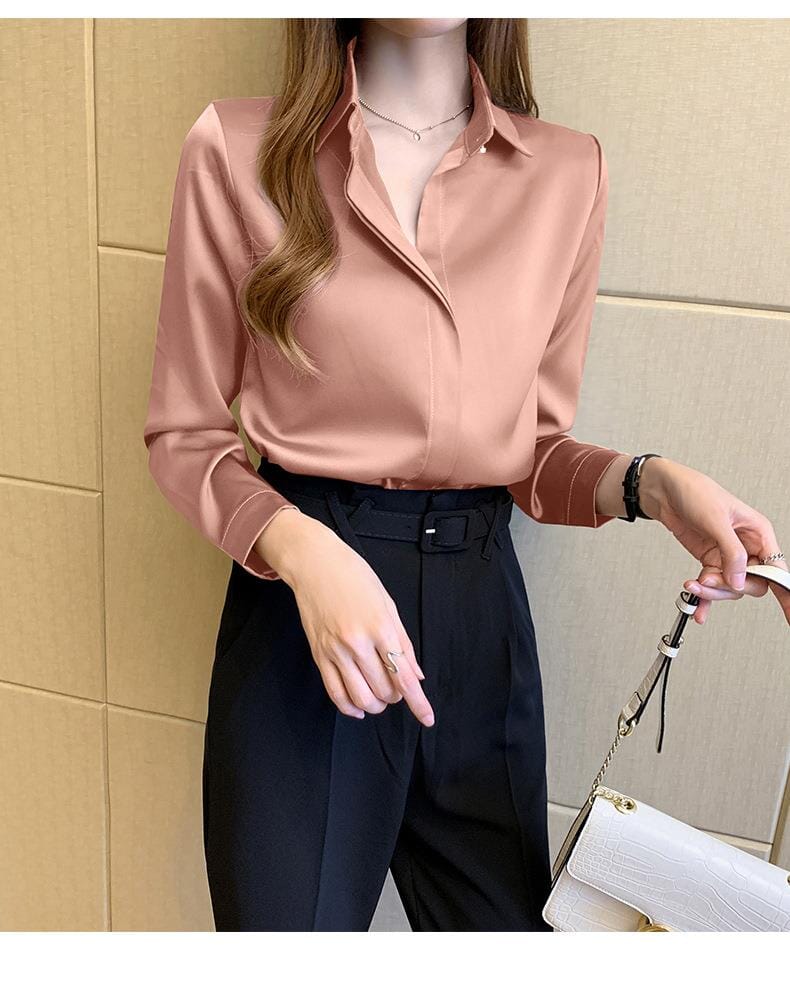 Alternate view: Women's silk shirt