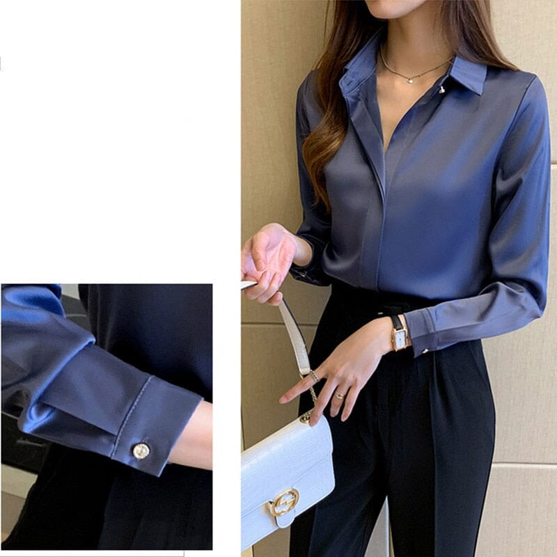 Alternate view: Women's silk shirt