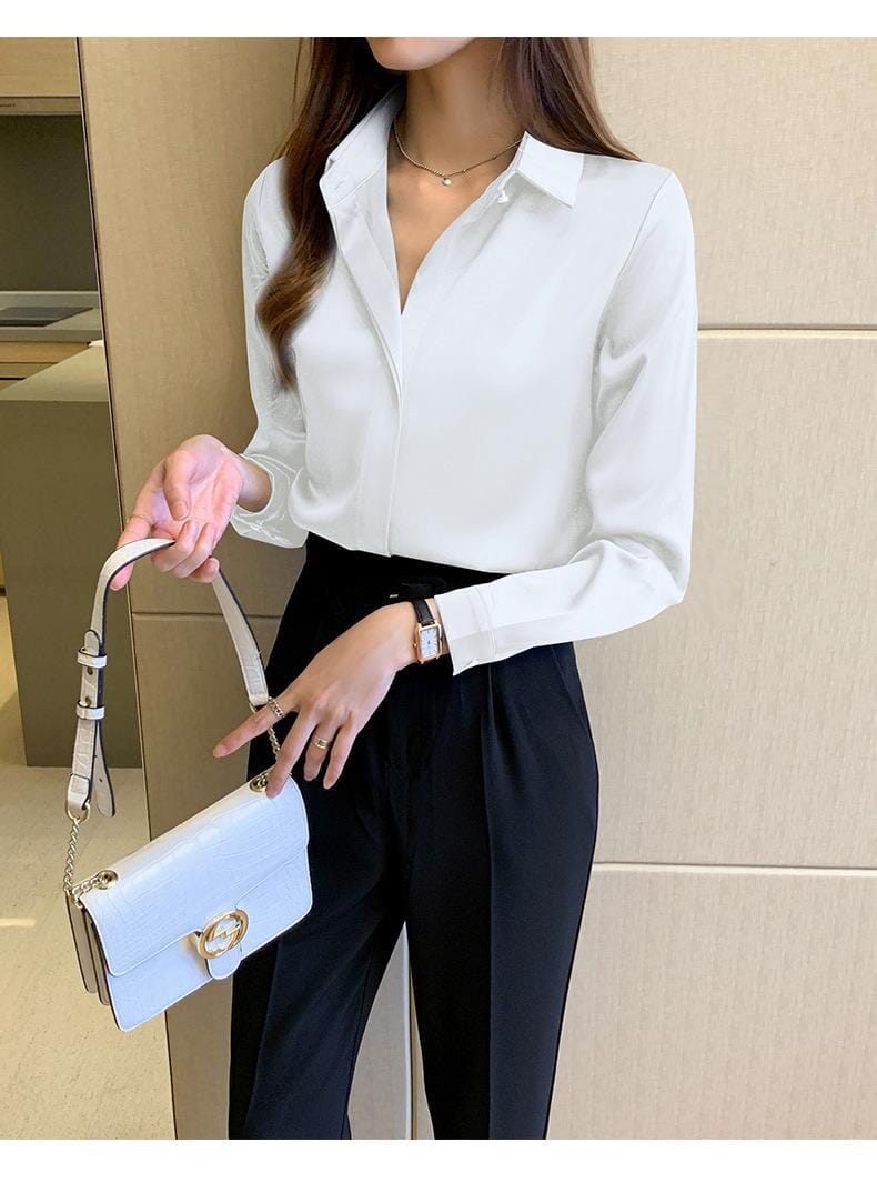 Alternate view: Women's silk shirt