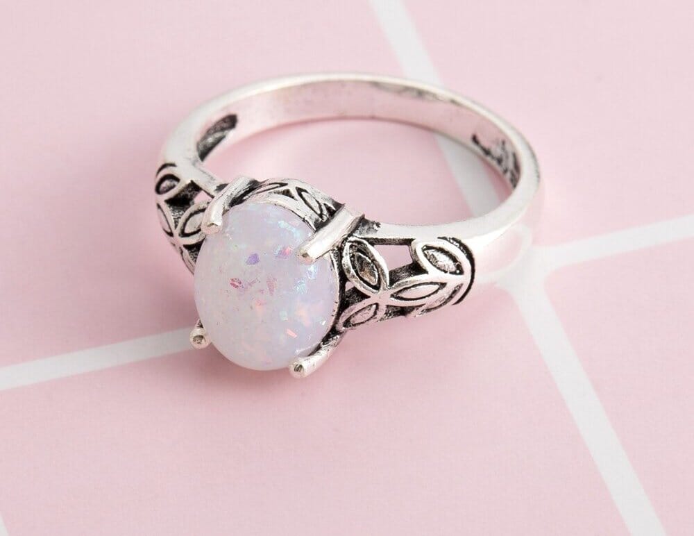 Alternate view: Women's sterling silver ring