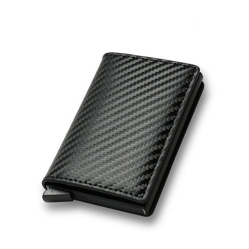 Unisex carbon (customized) thin smart wallets