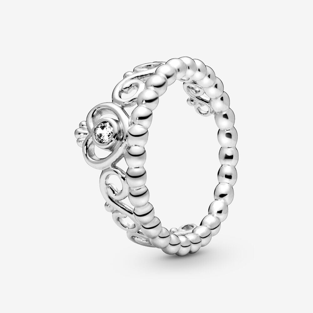 Alternate view: Unisex zircon couple rings set