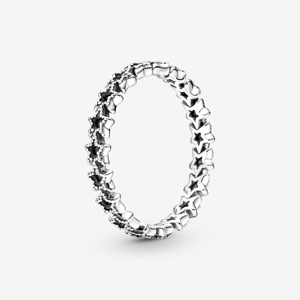 Alternate view: Unisex zircon couple rings set