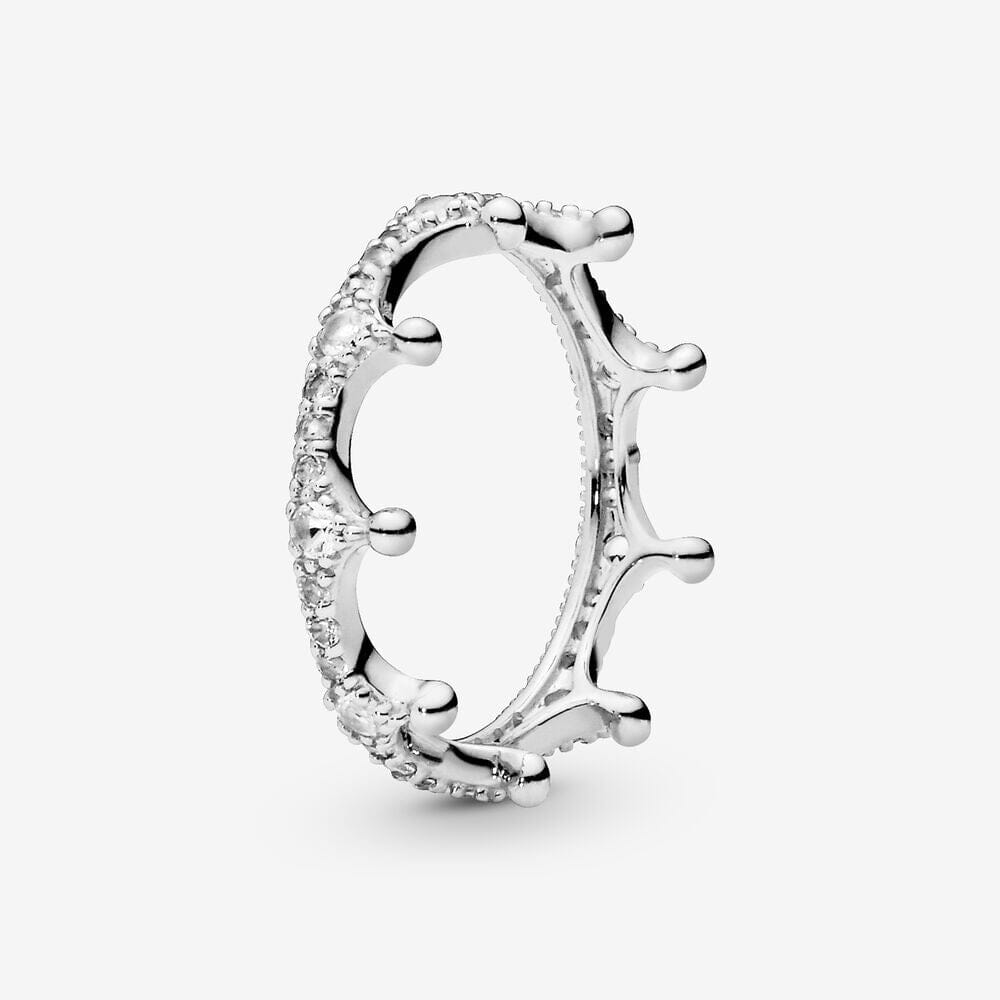 Alternate view: Unisex zircon couple rings set