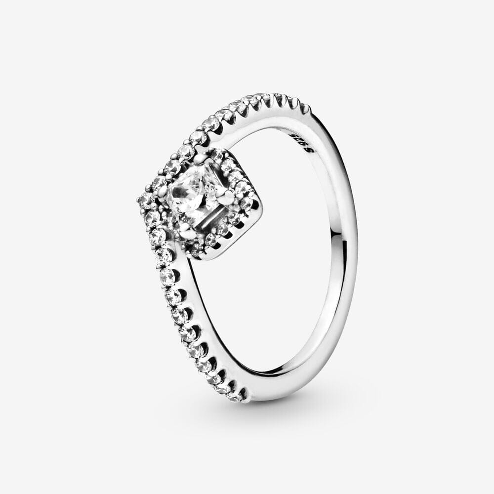 Alternate view: Unisex zircon couple rings set