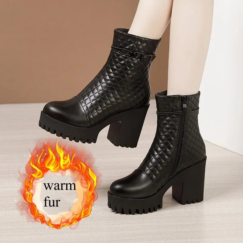 Alternate view: Women's genuine ankle boots