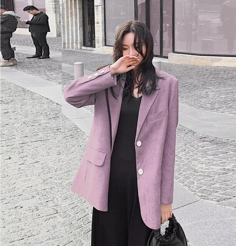 Women's oversize blazer jacket