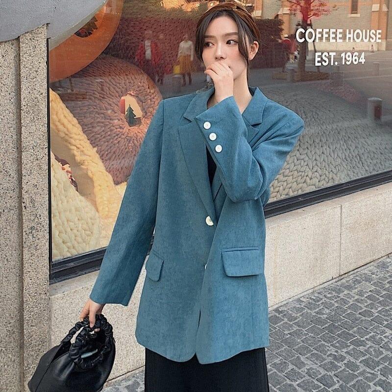 Alternate view: Women's oversize blazer jacket