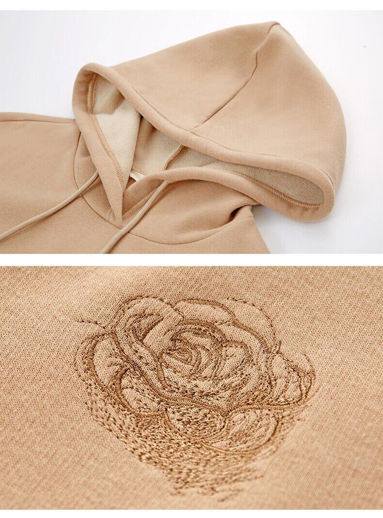Alternate view: Women's embroidered hoodie