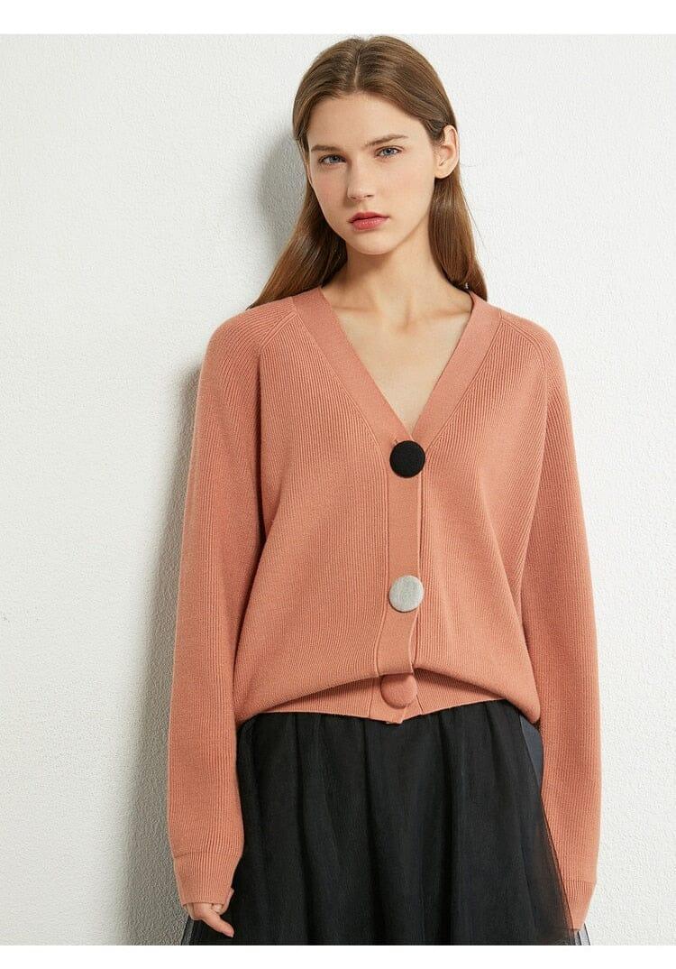 Women's v-neck cardigans